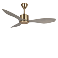 Show details for LUFT Citron II 48” Antique Brass Ash Grey Luxury Ceiling Fan Picture of LUFT Citron II 48” Antique Brass Ash Grey Luxury Ceiling Fan