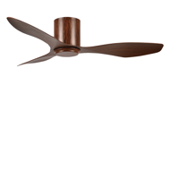 Show details for LUFT Citron II Hugger 48” Wood Finish Luxury Ceiling Fan Picture of LUFT Citron II Hugger 48” Wood Finish Luxury Ceiling Fan