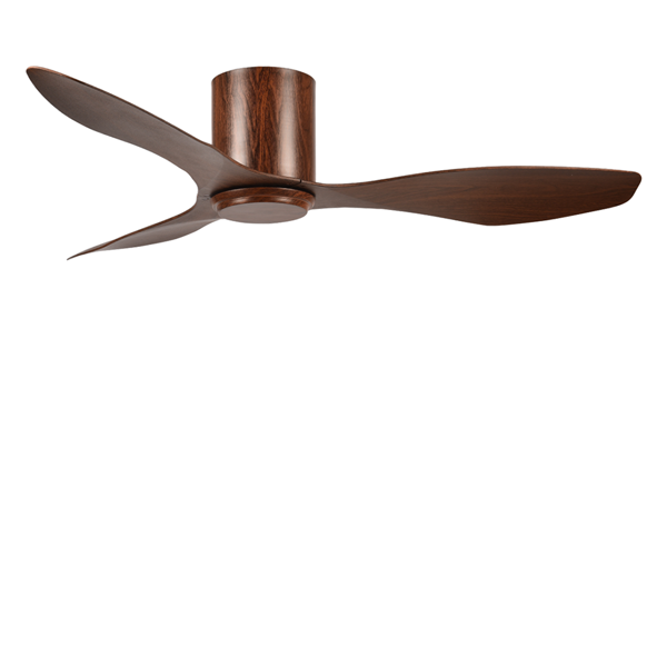 Picture of LUFT Citron II Hugger 48” Wood Finish Luxury Ceiling Fan