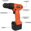 Picture of Black + Decker 12V Cordless Drill Machine