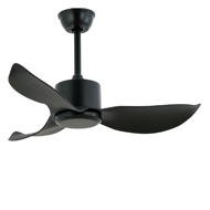 Show details for LUFT Swank II 56" Matte Black Luxury Ceiling Fan Picture of LUFT Swank II 56" Matte Black Luxury Ceiling Fan