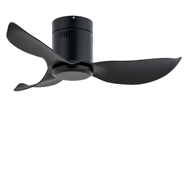 Picture of LUFT Swank II Hugger 36" Matte Black Luxury Ceiling Fan