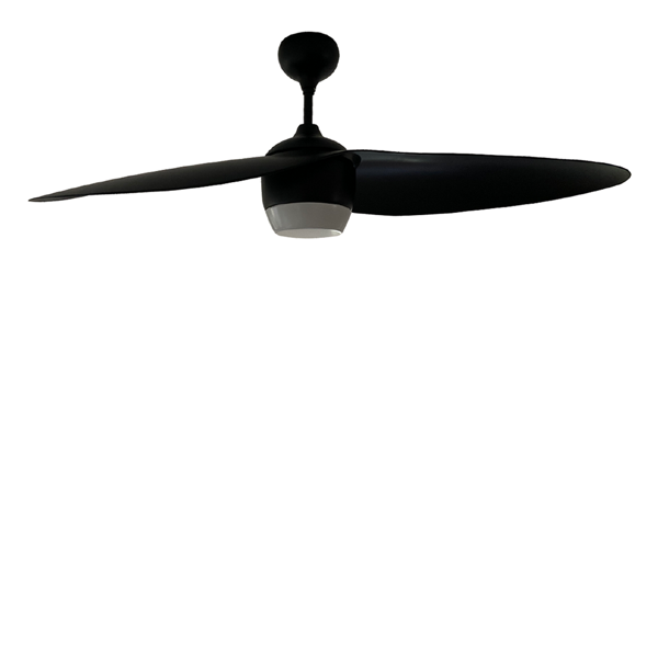 Picture of LUFT Berlinetta II 52" Matte Black With LED Luxury Ceiling Fan