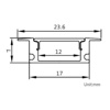 Picture of Strip Light Aluminium Profile 23.6 mm x 7 mm (For LED Strip Lights)