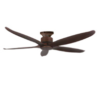 Show details for LUFT Accura Hugger 54" Wood Finish Luxury Ceiling Fan Picture of LUFT Accura Hugger 54" Wood Finish Luxury Ceiling Fan