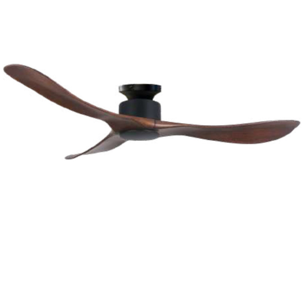 Picture of LUFT Scuderia Hugger 52" Matte Black Wood Luxury Ceiling Fan