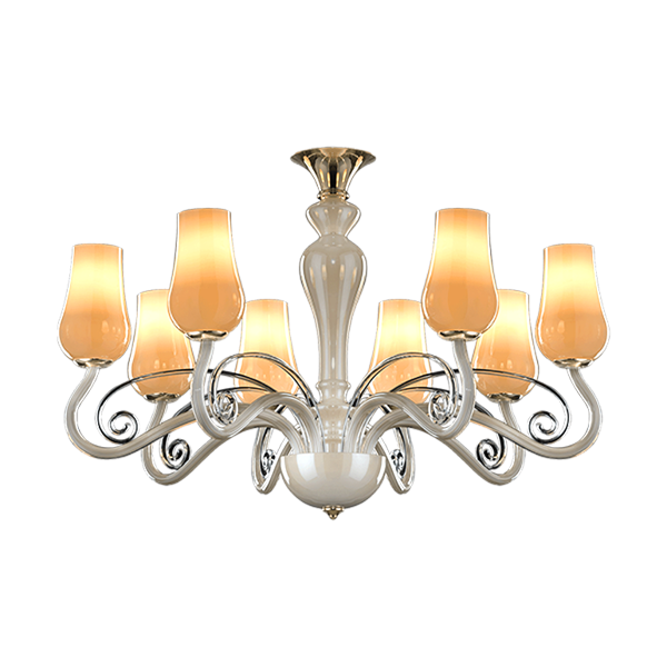 Picture of Usha Tisva Calligo Fusion CP8001 8 Lamps Chandelier