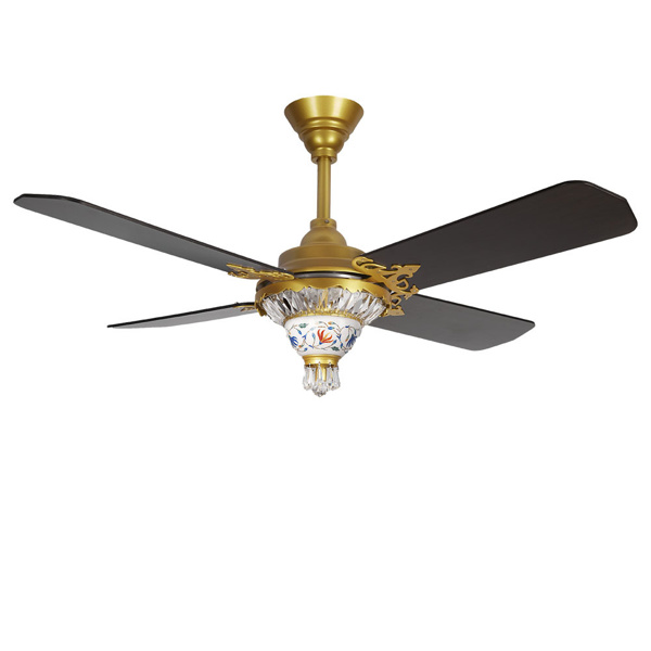Picture of The Fan Studio Crown Vintage 48" Luxury Ceiling Fan