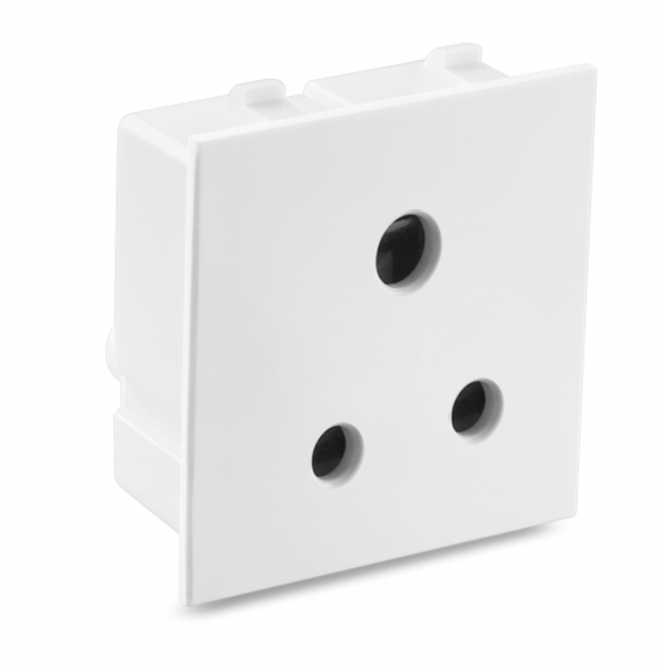 Picture of MK Citric CW421WHI 3 Pin 2M Sockets With Safety Shuter