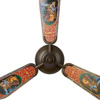 Picture of The Fan Studio Monarch Handpainted 48" Luxury Ceiling Fan