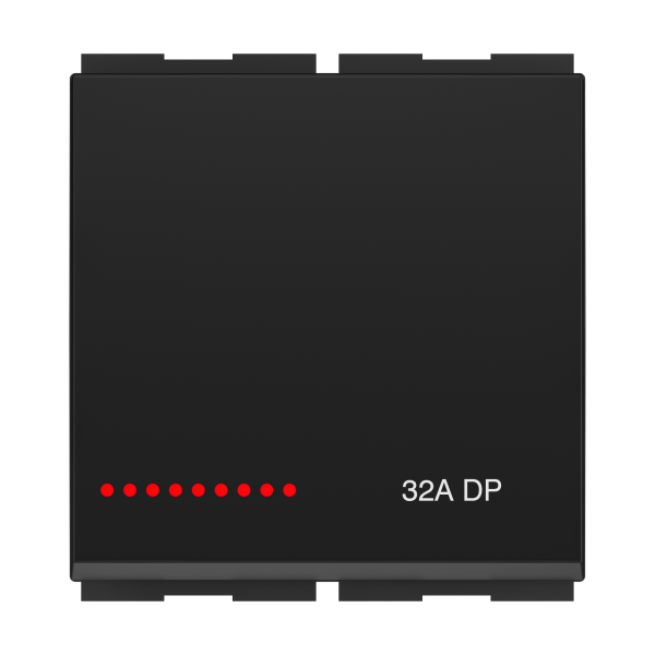 Picture of GM AA2024 32A 2M DP Electric Grey LED Switch