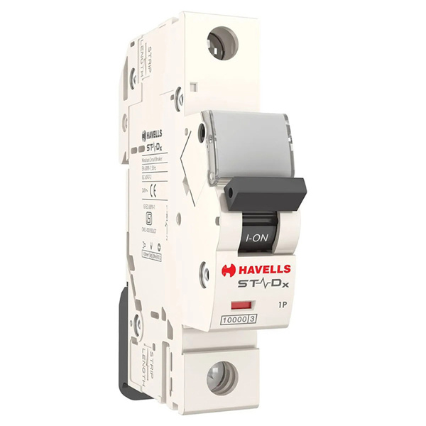 Picture of Havells 20A C-Curve 10kA 1 Pole MCB