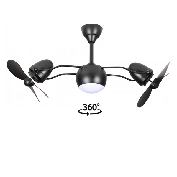 Picture of Luft Wiscon Twin DC 42" Black Luxury Ceiling Fan