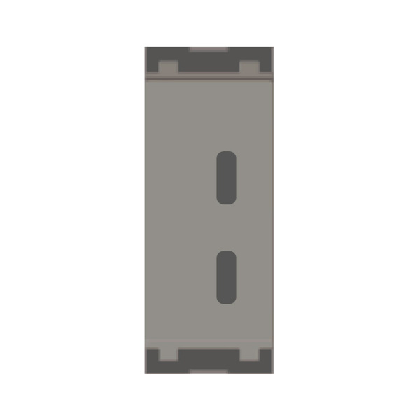 Picture of Norisys Cube C5939.02 C + C Type Grey USB Charger Socket