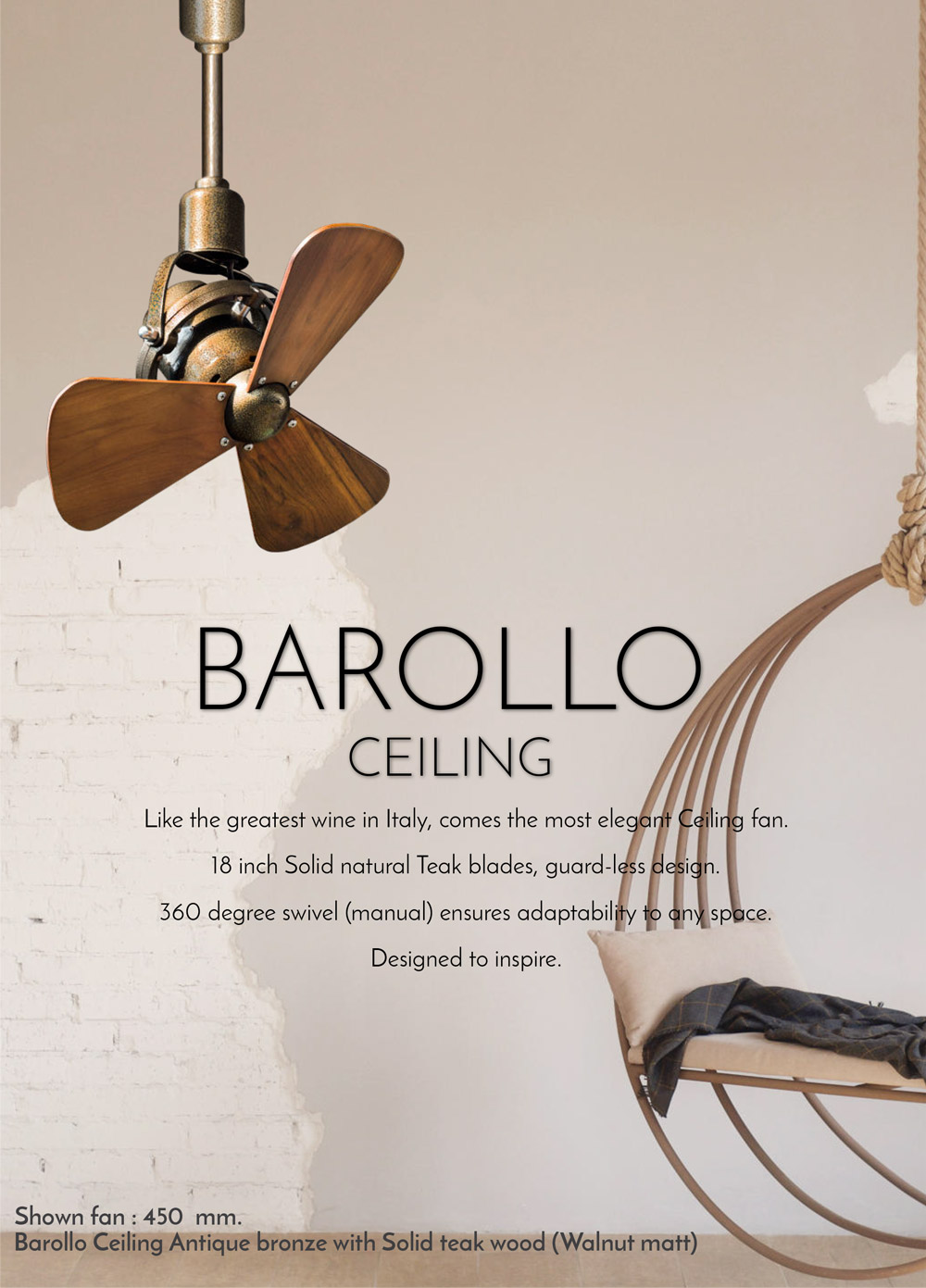 iStudio Windmill Barollo Ceiling